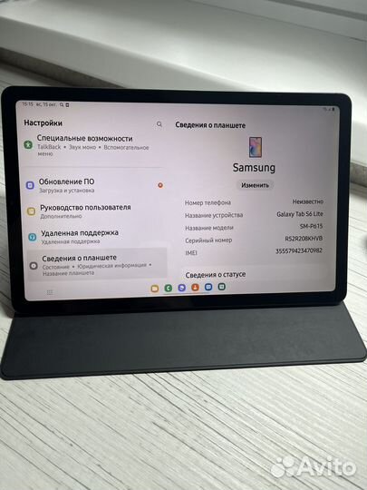 Планшет samsung galaxy tab s6 lite
