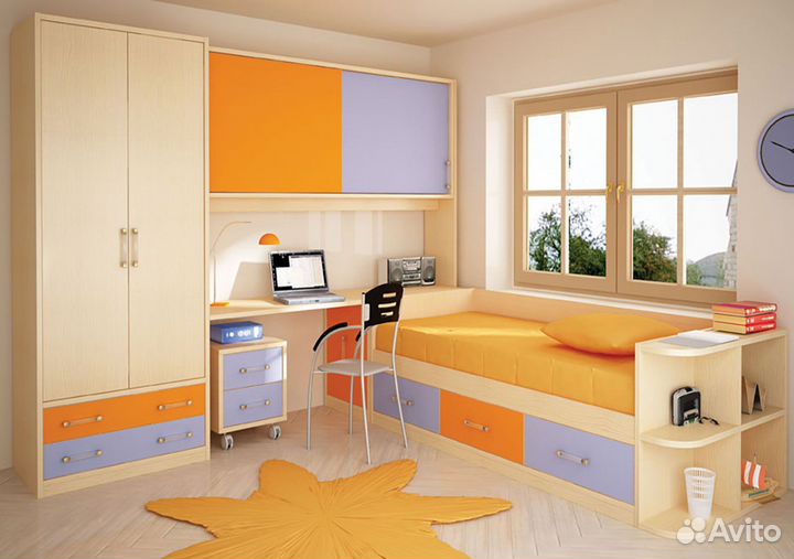 Шкаф купе/распашной в детскую
