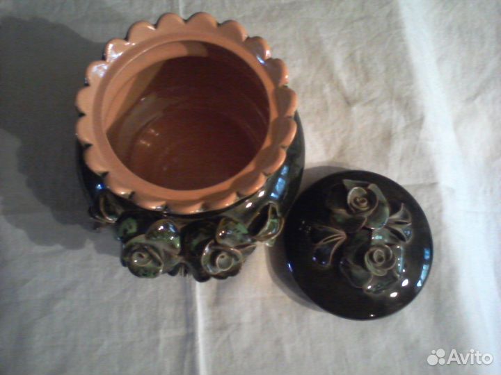 Шкатулка керамическая