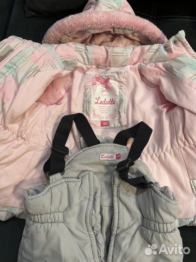 Зимний костюм для девочки