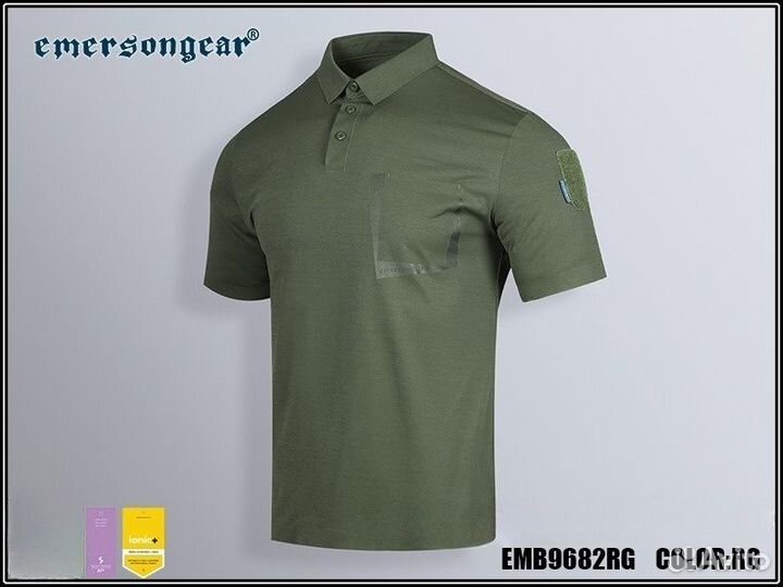 Футболка-поло Emersongear BlueLabel Pegasus олива