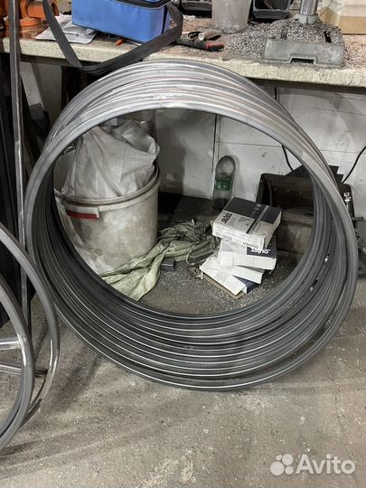 Кольца из профильной трубы