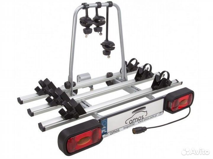 Велоплатформа Amos giro-3 plus для перевозки 3вело