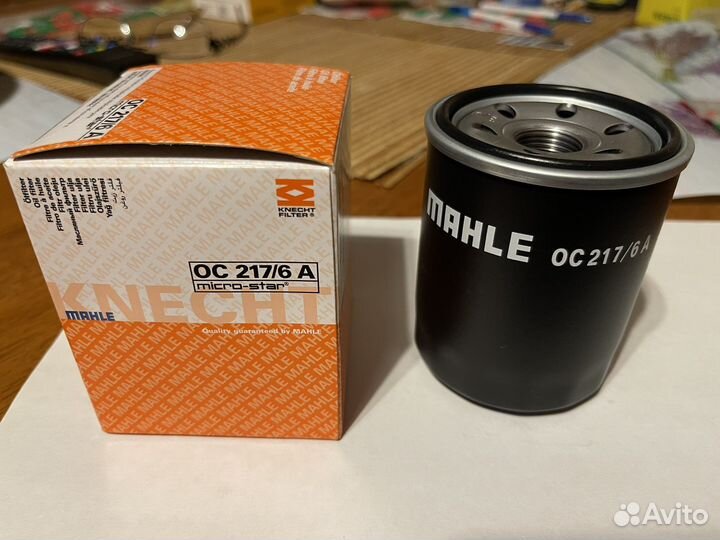 Фильтр масляный Mahle OC 217/6 A