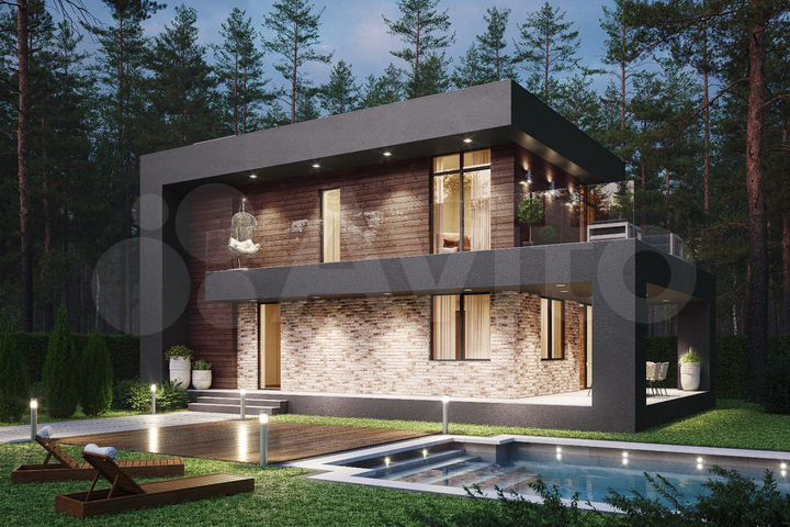 Дом 145 м² на участке 9 сот.