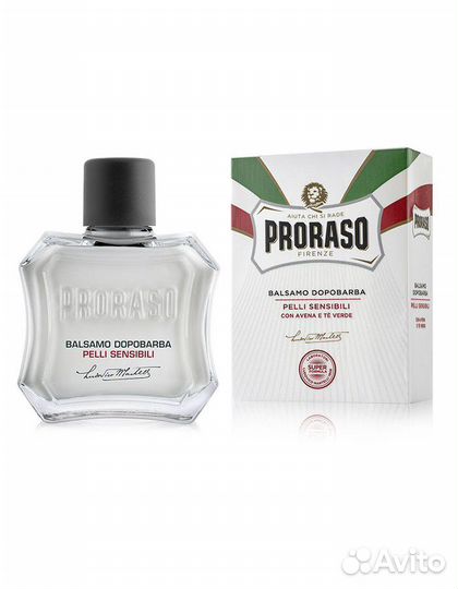 Бальзам после бритья Proraso зеленый чай и овес