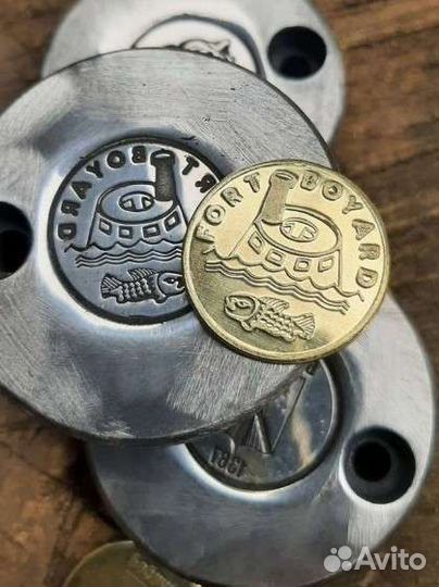 Изготовление клише форма штамп для чеканки монет