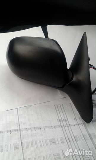 Правое зеркало skoda fadia Octavia
