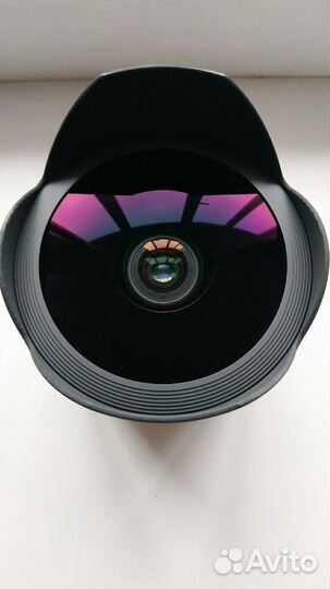 Обьектив Sigma 15mm f/2.8 EX DG Canon рыбий глаз