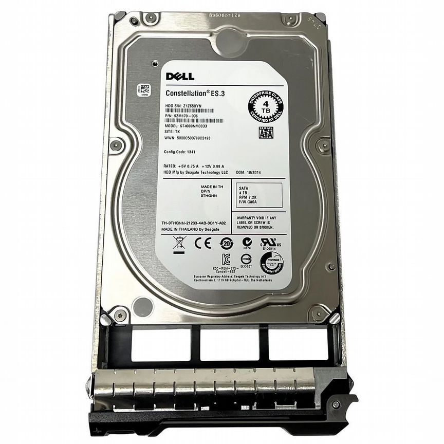 [0THGNN] Жесткий Диск Dell Thgnn 4tb 7200 Sata3 3,5" Hdd 0thgnn