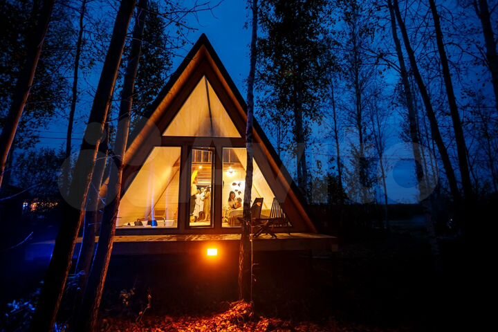 Дом 52 м² на участке 1,5 га