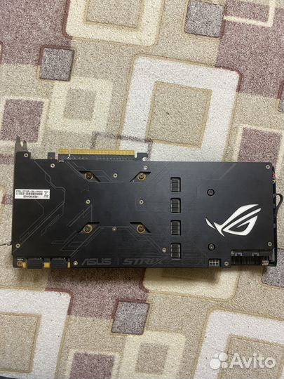 Видеокарта GTX 1080 8gb asus