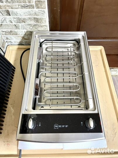 Гриль домино Neff встраиваемый,доставка