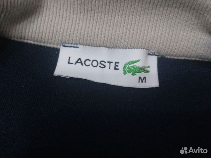 Полузамок lacoste синий m