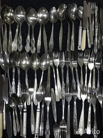 Вилки, ложки СССР нержавейка