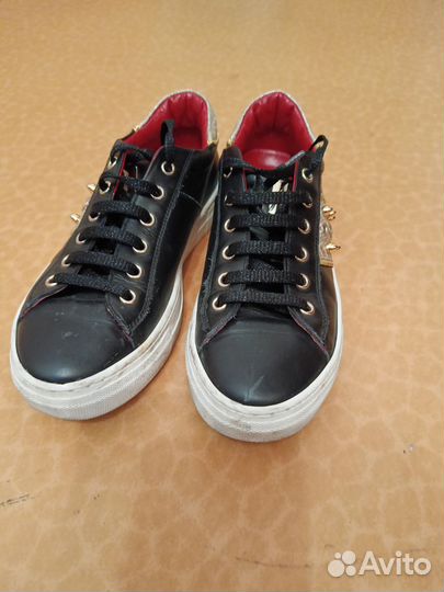 Кожаные кеды 35 раз Cesare paciotti