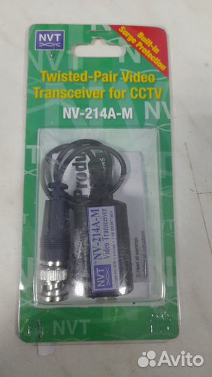 Видеопередатчик/приемник NVT NV-214A-M