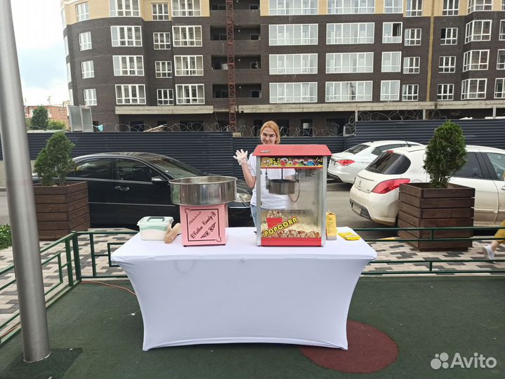 Сладкая вата на праздник