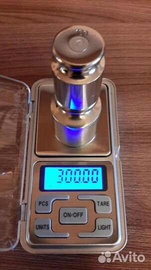 Весы 300гр/0.01гр Откалиброванные Ювелирные