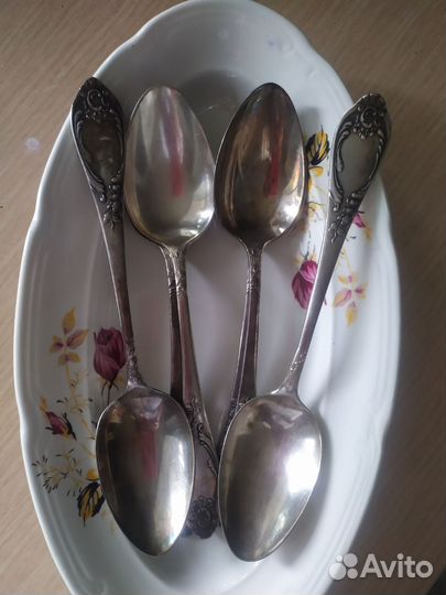 Столовые ложки мельхиор СССР