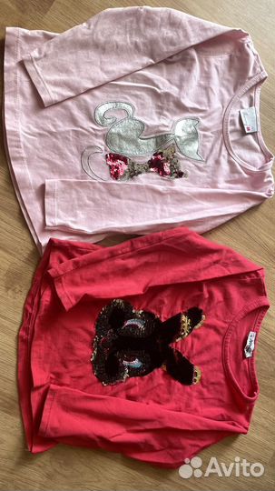 Детские вещи пакетом для девочки 104 110