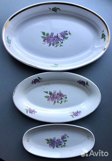 Посуда СССР Сирень Дулево