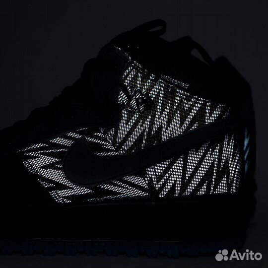 Кроссовки Nike Lunar Force 1 Duckboot Black Blue