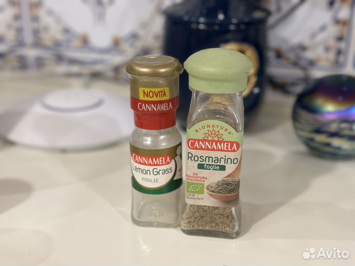 Банки от специй Cannamela Lemon Grass Rosmarino