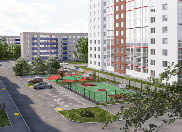 3-к. квартира, 61,5 м², 7/9 эт.