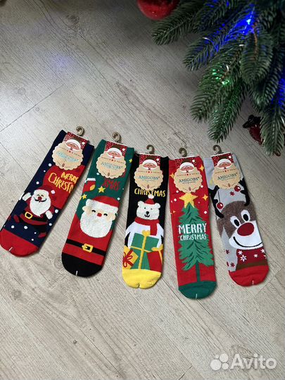 Новогодние носки