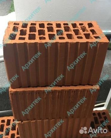 Кирпич двойной щелевой