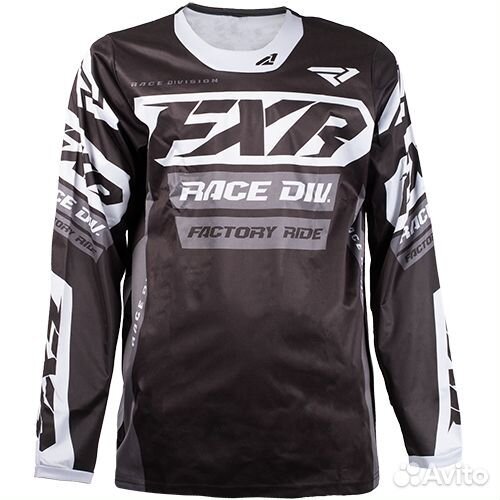 Джерси FXR Cold Cross RR Charcoal/Grey 191115-0805