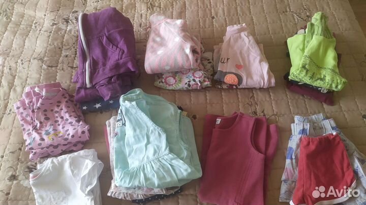 Детские вещи пакетом для девочек 104 110