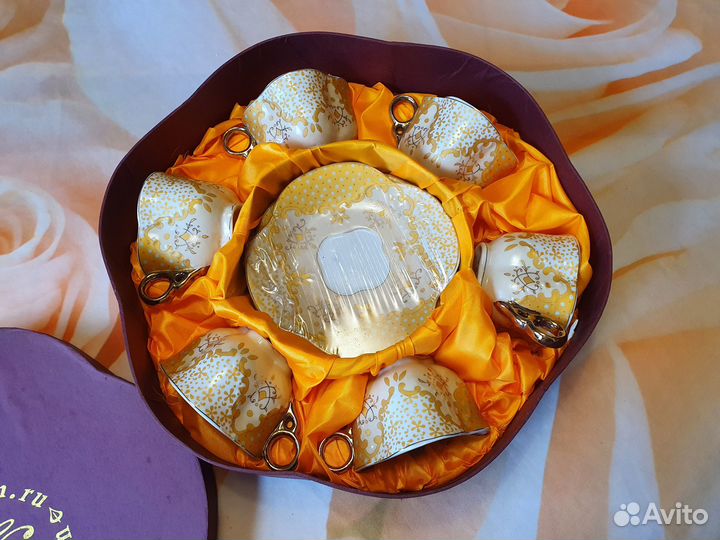 Чайный набор новый на 6 персон