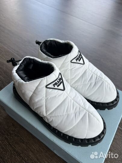 Ботинки дутики Prada