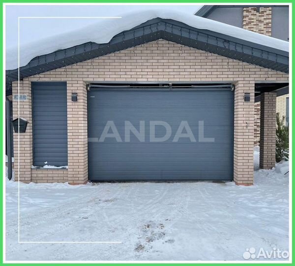 Секционные ворота