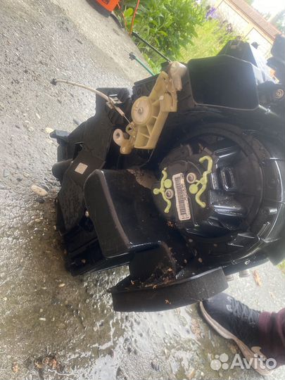 Печка в сборе рено логан 1