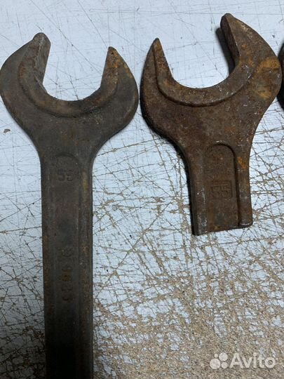 Рожковые ключи большие