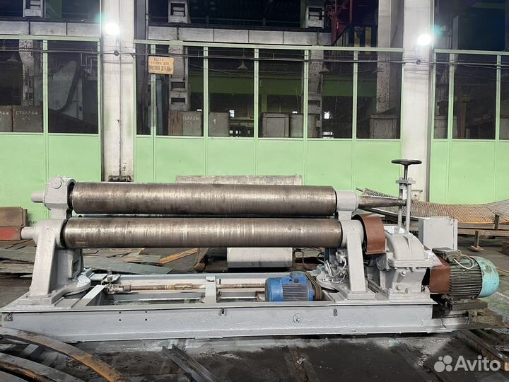 Вальцы трехвалковые