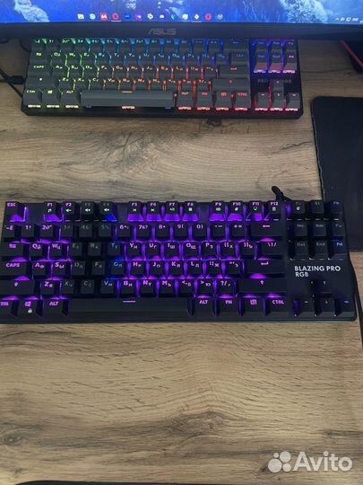 Игровая клавиатура dexp Blazing Pro RGB