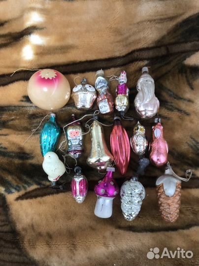 Елочные игрушки СССР