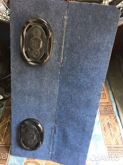 Колонки с полкой на ваз 2114