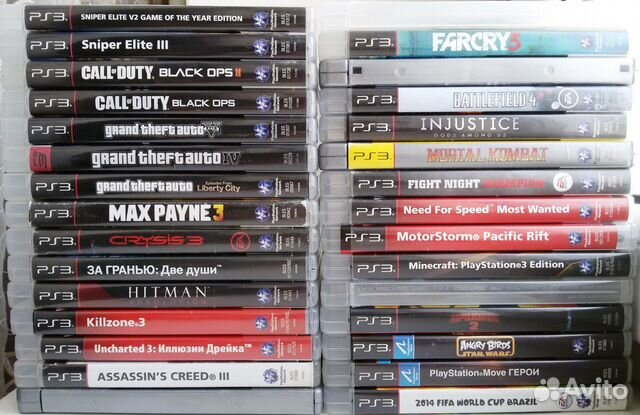 CoD GTA5 GTA4 MK NFS