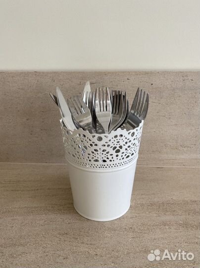 Ваза стеклянная Емкость для приборов IKEA