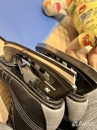 Коньки хоккейные nordway 44