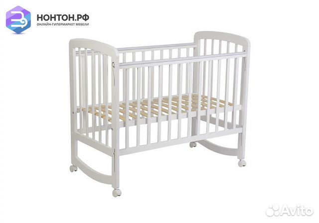 Кроватка детская Simple 304 белая