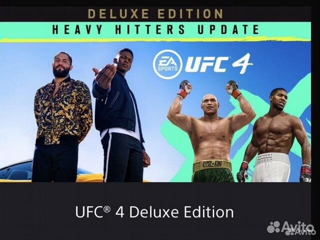UFC 4 Deluxe Edition PS4 PS5 (цифровая версия) купить в Астрахани ...