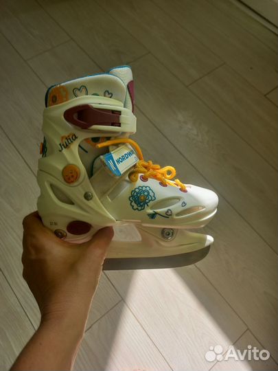 Коньки nordway детские раздвижные