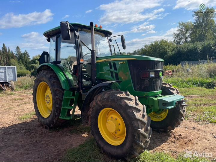 Трактор John Deere 6135B, 2019