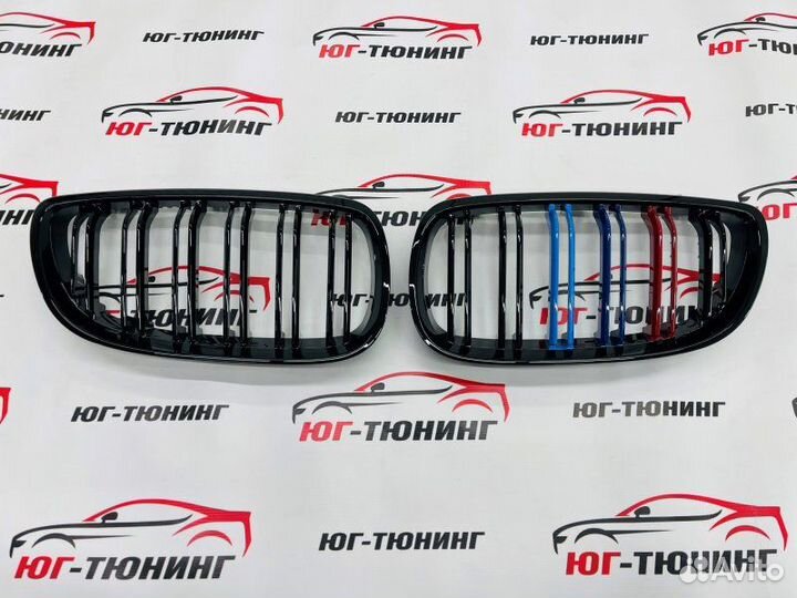 Ноздри BMW 3 E92 2005-2010 Черный глянец с